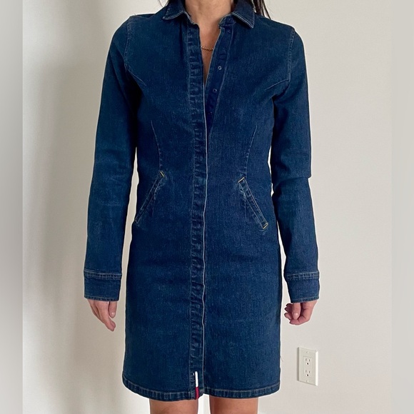 Tommy Hilfiger Dresses & Skirts - TOMMY HILFIGER WOMENS DENIM DRESS. (SLIGHT WEAR) small